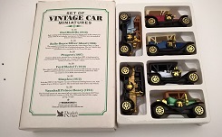 Vintage model car collection