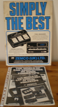 Zemco promotional sign