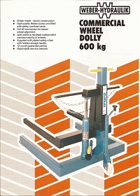 Weber Hydraulik Commercial Wheel Dolly