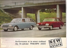 Triumph 2000 Estate Car Brochure