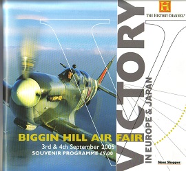 Biggin Hill Air Fair 2005 Programme of Events