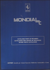 Ferrari Mondial T Spare Parts Catalogue No. 205/81